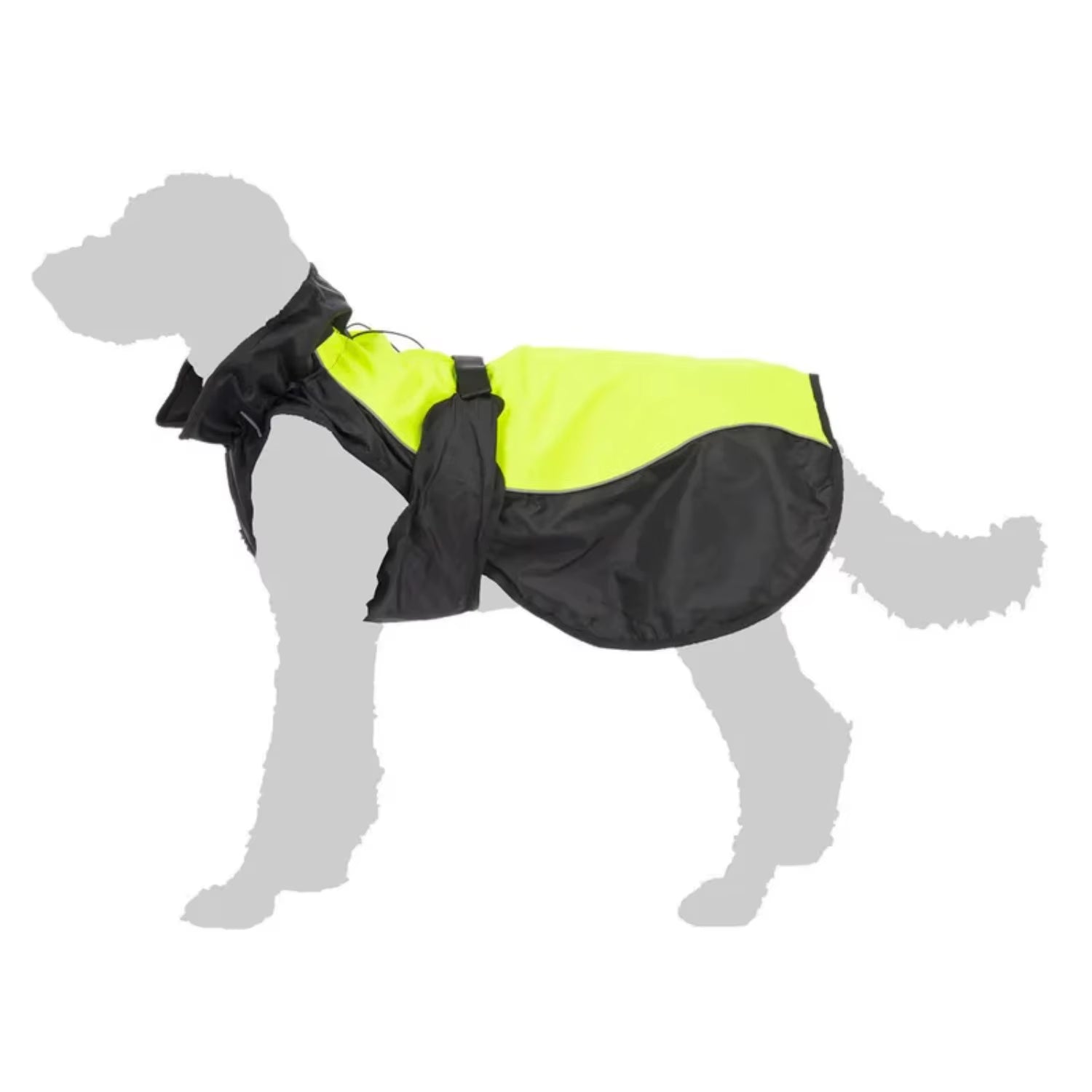 60Cm Thermal Warm Dog Winter Coat - Waterproof Windproof Pet Jacket with Detachable Hood